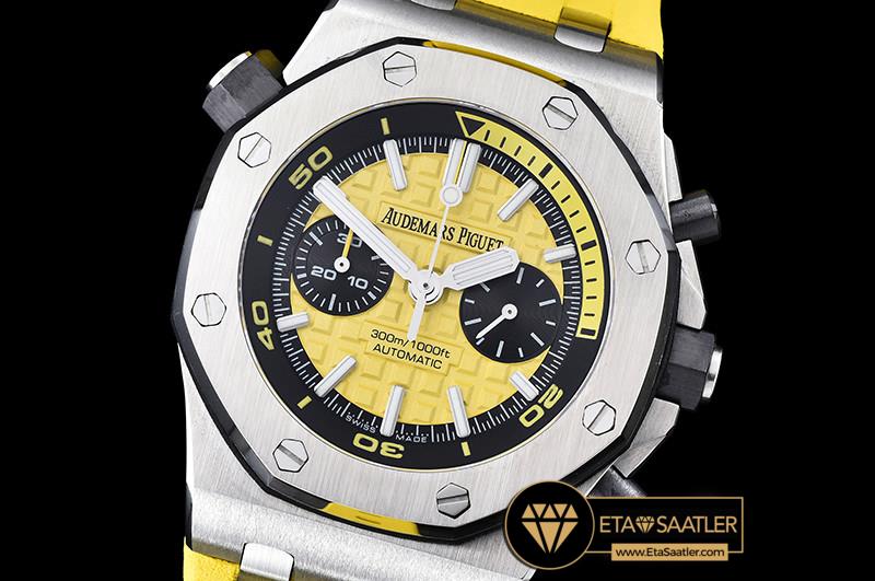 AP0383B - ROO Basel 2016 Diver Chrono SSRU JHF Yellow A7750 Mod - 01.jpg